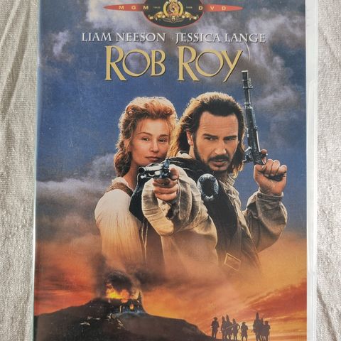Rob Roy DVD norsk tekst med Liam Neeson og Jessica Lange