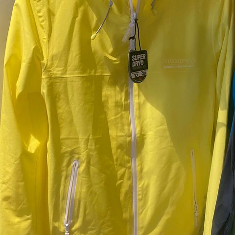 Ny Superdry waterproof jacket/ Regnjakke