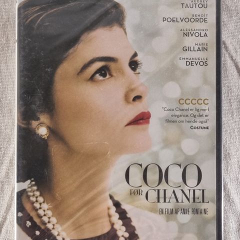 Coco før Chanel DVD ny forseglet norsk tekst Coco Before Chanel