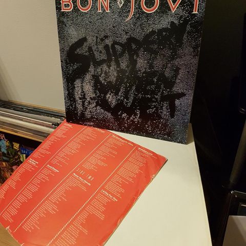 Bon Jovi slippery when wet