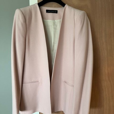 Zara rosa blazer XL