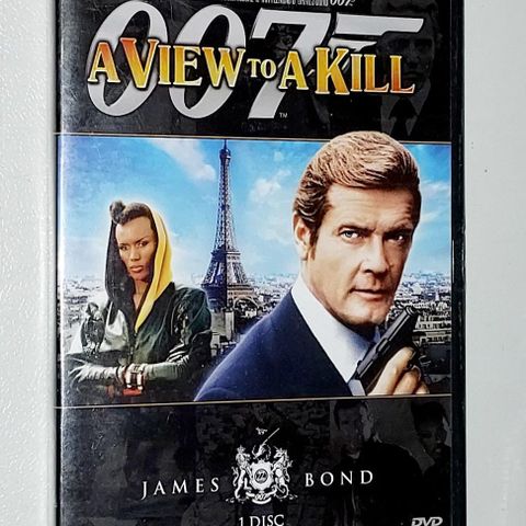 DVD.JAMES BOND 007.ROGER MOORE.UÅPNET.