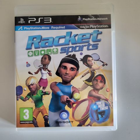 Racket Sports PS3