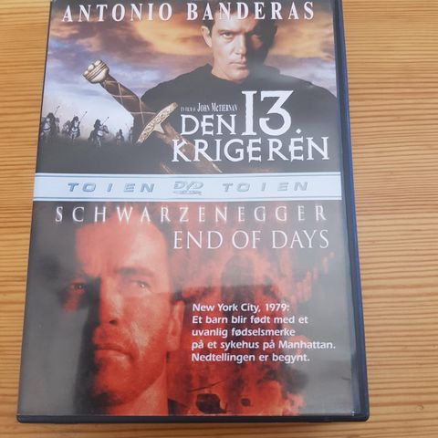 Den 13 Krigeren og End of days med Arnold Schwarzenegger