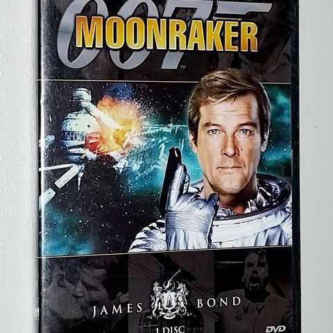 DVD.JAMES BOND 007.ROGER MOORE.UÅPNET.