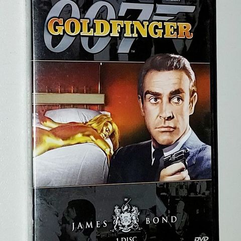 DVD.JAMES BOND 007.SEAN CONNERY.UÅPNET.