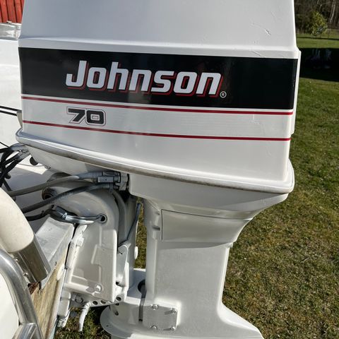 Johnson 70 sticker