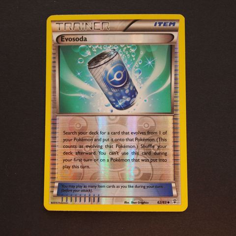 Evosoda 62/83 Uncommon Reverse Holo, Generations 2016