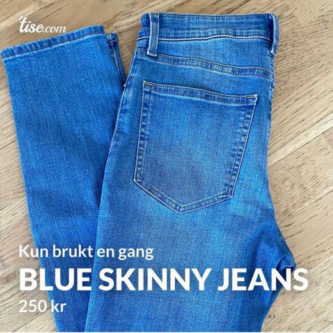 Blue Skinny Jeans