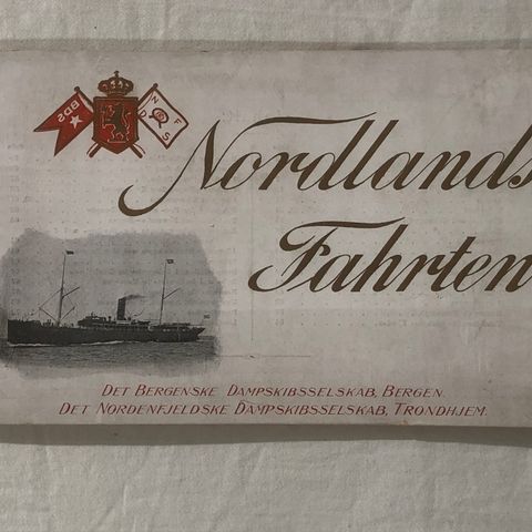 BDS Det Bergenske Dampskibsseskab + NFDS Nordenfjeldske 1902