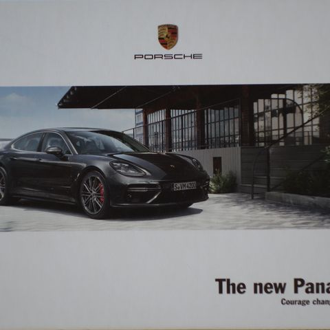 Porsche  The new Panamera  brosjyrebok  06. 2016