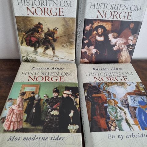 HISTORIEN OM NORGE av Karsten Alnæs