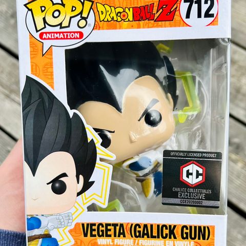 Funko Pop! Vegeta (Galick Gun) | Dragon Ball (712) Excl. to Chalice Collectibles