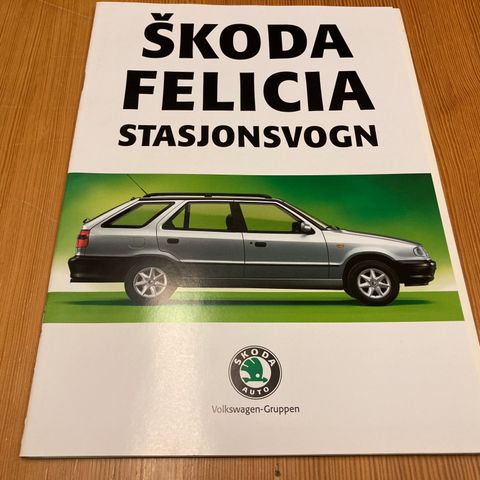 BILBROSJYRE - SKODA FELICIA STASJONSVOGN - 1997