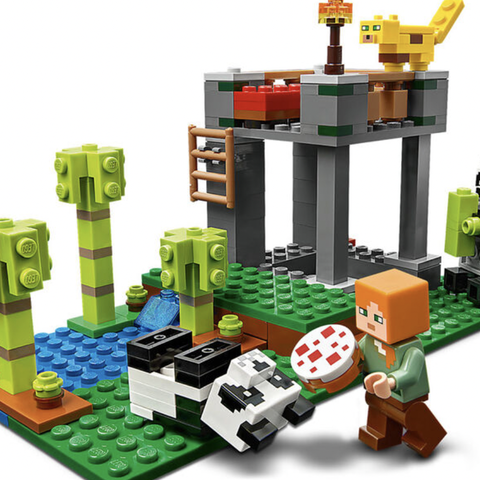 Lego Minecraft The Panda Nursery 21158