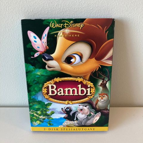 Bambi DVD selges
