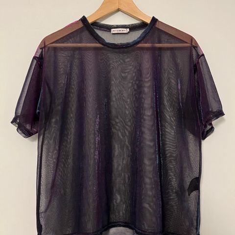 Topshop unik oversized t-skjorte m/ splitt