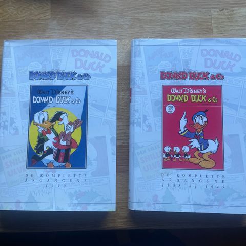 Donald Duck & Co De Komplette Årgangene 1948 og 1949, og 1950