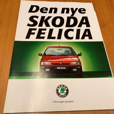 BILBROSJYRE - SKODA FELICIA - 1996