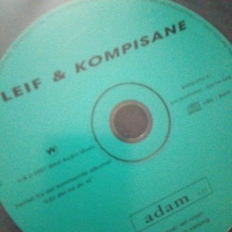 Leif & Kompisane "Adam" PROMO-CD singel