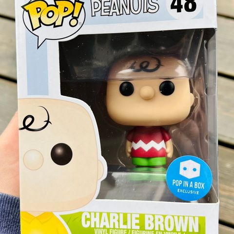 Funko Pop! Charlie Brown (Christmas Sweater) | Peanuts (48) Excl. to PIAB