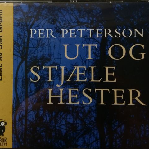 CDer/lydbok. Per Petterson: Ut å stjæle hester. 6 disker