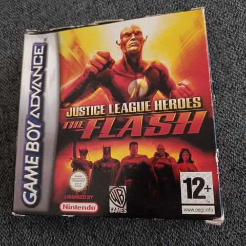 Justice League Heroes - The Flash Gameboy advance pal