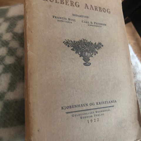 Holberg aarbog. Fra 1922