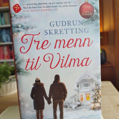 Gudrun Skretting "Tre menn til Vilma" innb. bok 2021