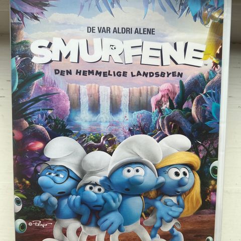 Smurfene 3 - Den Hemmelige Landsbyen (DVD)