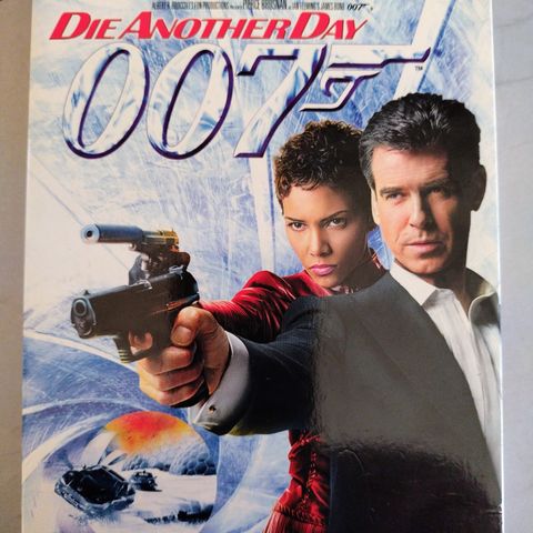 Dvd. Die Another Day. 007 James Bond. Actionthriller. Norsk tekst.