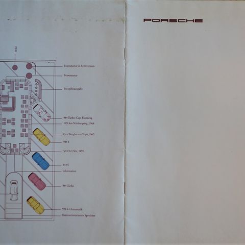 Porsche IAA 1987 brosjyre