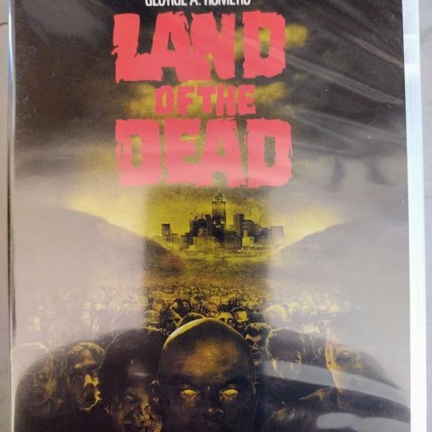 Dvd. Land of the Dead. Director's cut. Grøsser. Norsk tekst. Ny i plast.