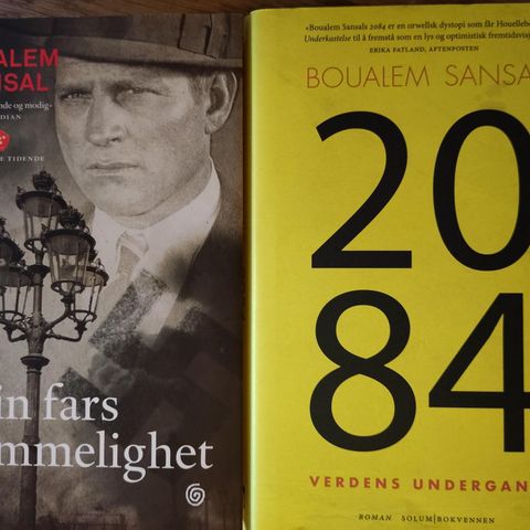 Boualem Sansal: 2084, verdens undergang; Min fars hemmelighet