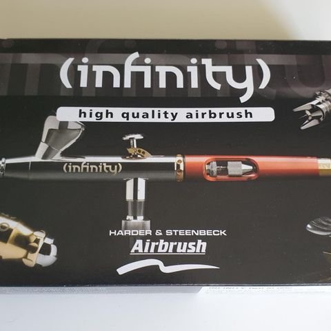 Infinity Airbrush(2in1) - Harder & Steenbeck - Ubrukt