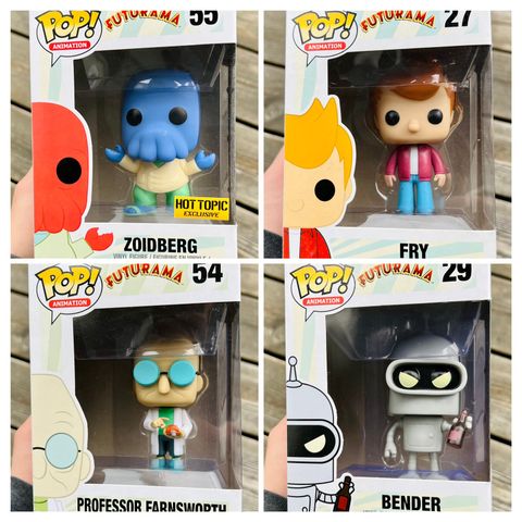 Funko Pop! Futurama Vaulted Mini-Collection | Rare and Discontinued