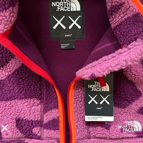 KAWS x The North Face Fleece Jacket - Unisex Large Men's sizing - Streetwear