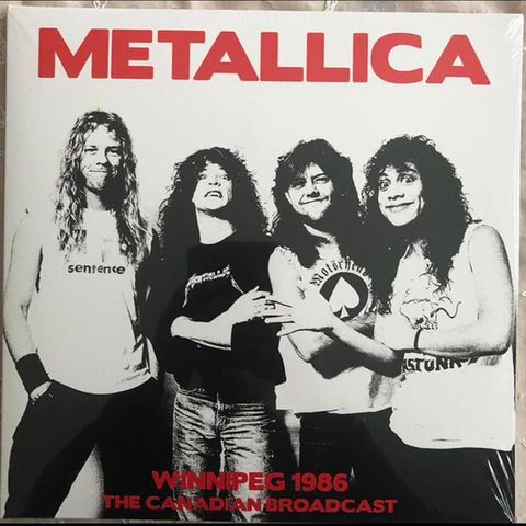 Metallica - Winnipeg 1986