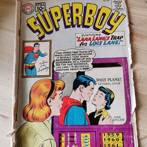 Superboy No. 90 "Lana Lang's Trap for Lois Lane"