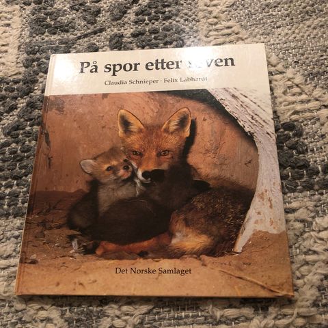 På spor etter reven barnebok (hentes/sendes)