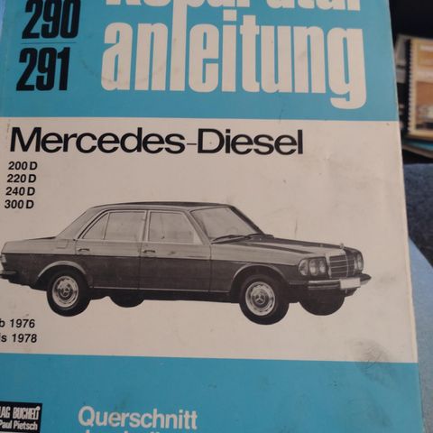 Repbok Mercedes Diesel 1976-1978