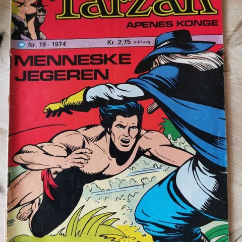 Tarzan apenes konge, Edgar Rice Burroughs Nr. 19 -1974