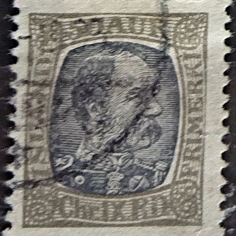 ISLAND: AFA nr 44, 50aur, 1902-04, stempla / Is35 v...