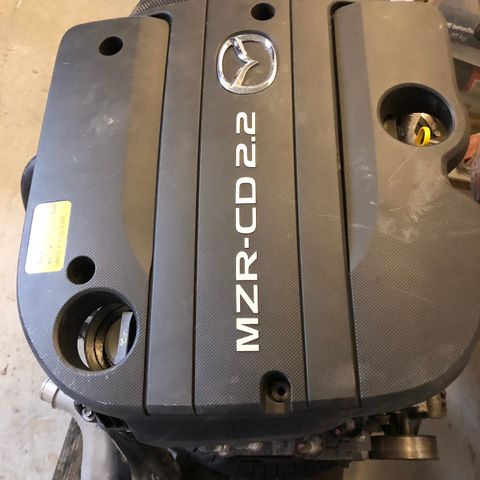 Komplett dele motor Mazda R2 2.2 diesel. KM- 132000