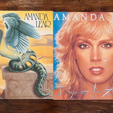 Amanda Lear LP plater selges samlet