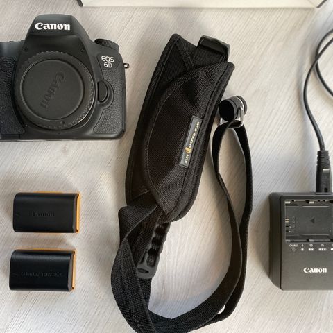 Canon EOS 6D med fotobag