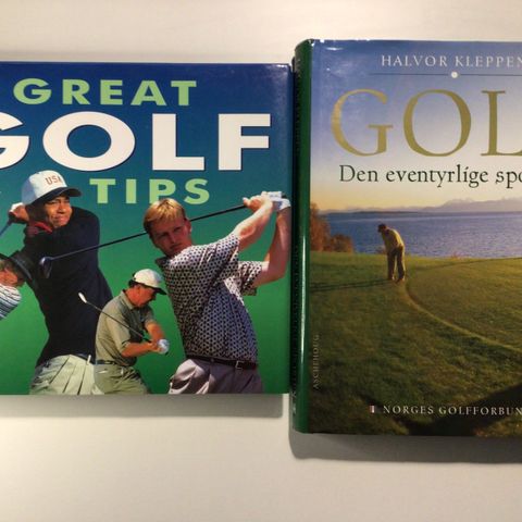 Div. Bøker om Golf