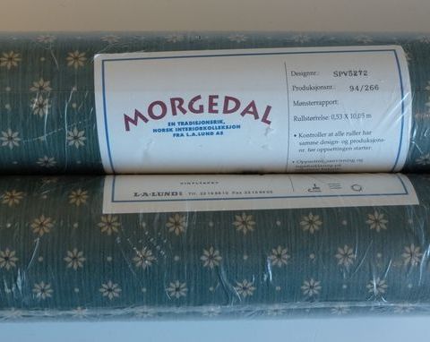 Morgedal tapet To ruller Vintage Samlet eller enkeltvis  . trnd 85