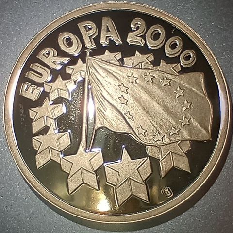 Europa-medalje 2000 PROOF NY PRIS