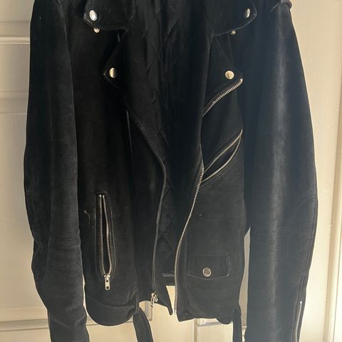 Jakke BLK DNM suede jacket